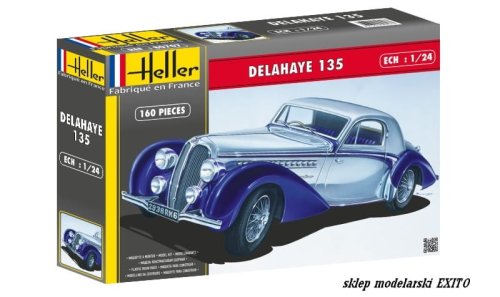 Przejdź do produktu HELLER 80707 - 1:24 Delahaye 135