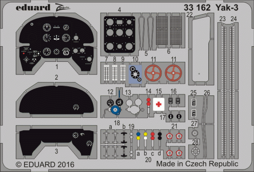 Przejdź do produktu EDUARD 33162 - 1:32 Yak-3