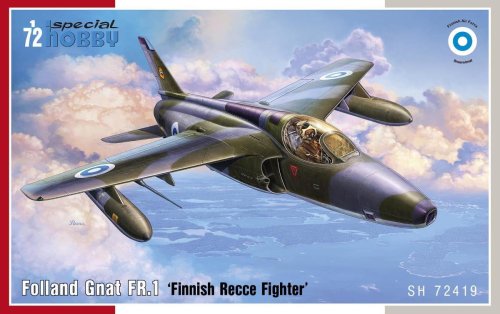 Przejdź do produktu SPECIAL HOBBY 72419 - 1:72 Folland Gnat FR.1 Finnish Recce Fighter