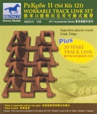 Przejdź do produktu BRONCO AB 3513 - 1:35 Pz.II workable track set