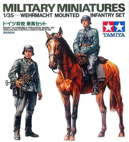 Przejdź do produktu TAMIYA 35053 - 1:35 Wehrmacht Mounted Infantry Set