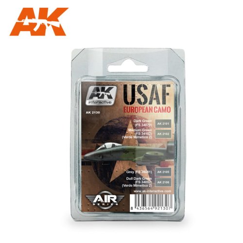 Przejdź do produktu AK INTERACTIVE 2130 - USAF European Camo - Air Series