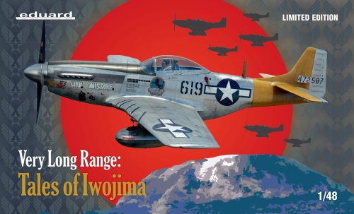 Przejdź do produktu EDUARD 11142 - 1:48 Very Long Range: Tales of Iwojima - P-51D Mustang - Limited Edition