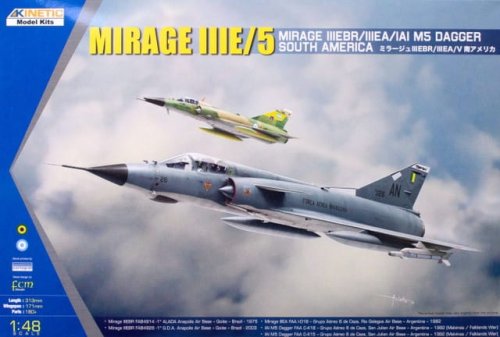 Przejdź do produktu KINETIC 48052 - 1:48 Mirage IIIE/5