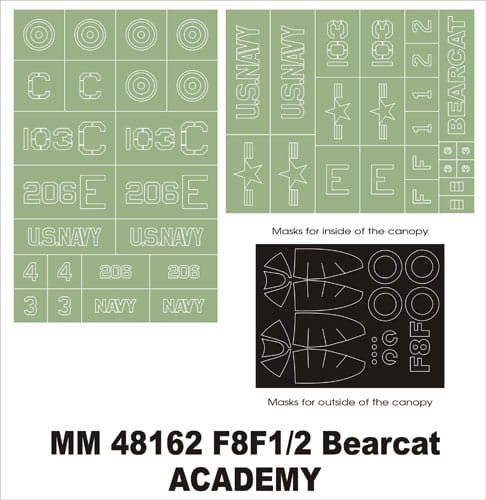 Przejdź do produktu MONTEX MM48162 - 1:48 F8F1/2 Bearcat