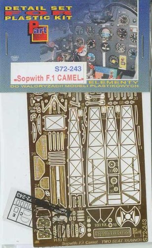 Przejdź do produktu PART S72243 - 1:72 Sopwith F.1 Camel (two seat trainer)