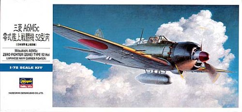 Przejdź do produktu HASEGAWA D23 - 1:72 Mitsubishi A6M5c Zero (Zeke) Type 52 Hei