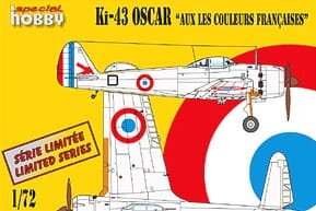 Przejdź do produktu SPECIAL HOBBY 72253 - 1:72 Ki-43-3 Oscar - Aux Les Couleurs Francaises