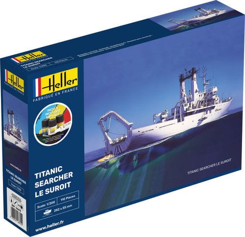 Przejdź do produktu HELLER 56615 - 1:200 Titanic Searcher Le Suroit - Starter Kit