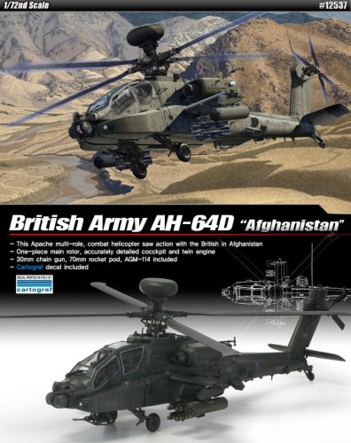Przejdź do produktu ACADEMY 12537 - 1:72 British Army AH-64 Afghanistan