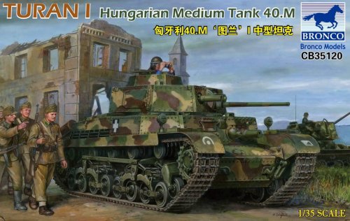 Przejdź do produktu BRONCO CB 35120 - 1:35 Hungarian Medium Tank 40.M Turan I