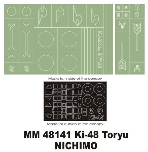Przejdź do produktu MONTEX MM48141 - 1:48 Ki-45 Toryu