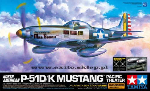 Przejdź do produktu TAMIYA 60323 - 1:32 P-51 D/K Mustang - Pacific Theater