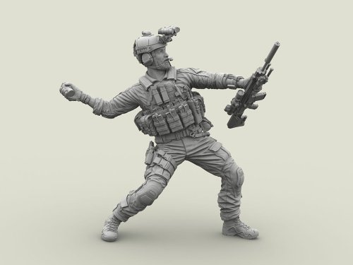 Przejdź do produktu LEGEND LF3D024 - 1:35 US NAVY SEAL 4 (throw of M18/SCAR Mk20 Sniper)