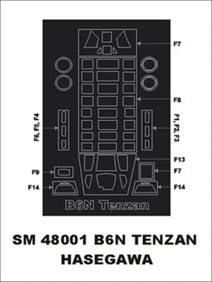 Przejdź do produktu MONTEX SM48001 - 1:48 B6N Tenzan