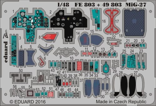 Przejdź do produktu EDUARD FE803 - 1:48 MiG-27