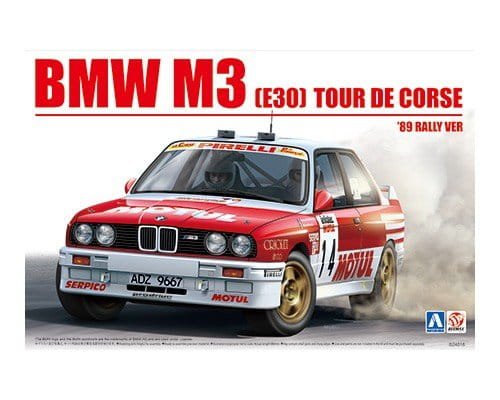 Przejdź do produktu BEEMAX B24016 - 1:24 BMW M3 (E30) Tour de Corse 89 Rally Ver