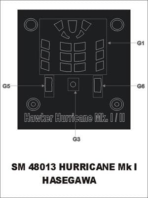Przejdź do produktu MONTEX SM48013 - 1:48 Hurricane Mk I-IV