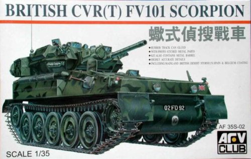 Przejdź do produktu AFV CLUB 35S02 - 1:35 FV101 Scorpion