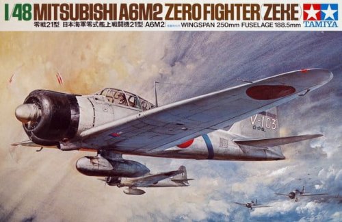 Przejdź do produktu TAMIYA 61016 - 1:48 Mitsubishi A6M2 Zero Fighter (Zeke)