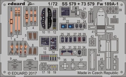 Przejdź do produktu EDUARD 73579 - 1:72 Fw 189A-1