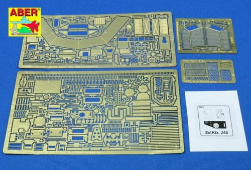 Przejdź do produktu ABER 35075 - 1:35 Sdkfz 250/9 Neu 2 cm recon