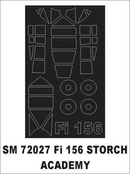 Przejdź do produktu MONTEX SM72027 - 1:72 Fi-156 Storch