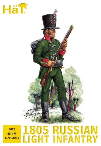 Przejdź do produktu HAT 8073 - 1:72 1805 Russian Light Infantry