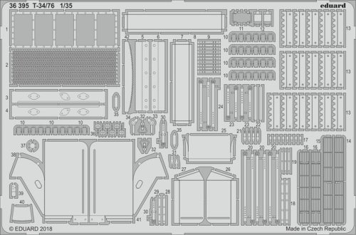 Przejdź do produktu EDUARD 36395 - 1:35 T-34/76