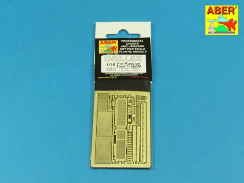 Przejdź do produktu ABER G32 - 1:35 Grilles for Russian Tank T-55AM / T-55AMV