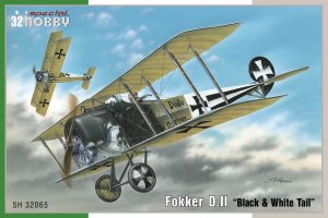 SPECIAL HOBBY 32065 - 1:32 Fokker D. II Black & White Tail