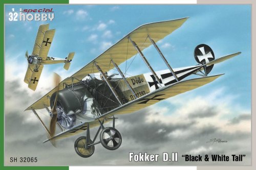 Przejdź do produktu SPECIAL HOBBY 32065 - 1:32 Fokker D. II Black & White Tail