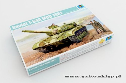 Przejdź do produktu TRUMPETER 01579 - 1:35 Soviet T-64A MOD 1981