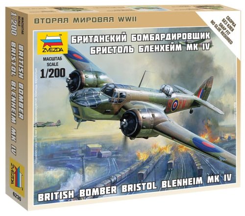 Przejdź do produktu ZVEZDA 6230 - 1:200 Bristol Blenheim Mk.IV