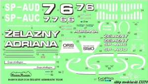 MODELMAKER D48076 - 1:48 Zlin Z-50 Żelazny Aerobatic Team