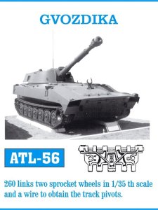 Friulmodel ATL-056 - 1:35 Metalowe gąsienice Gvozdika