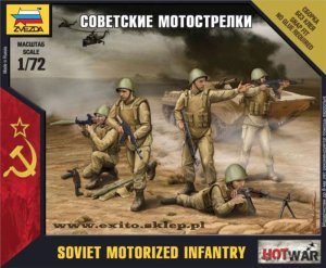ZVEZDA 7404 - 1:72 Soviet Motorized Infantry - Hot War Series