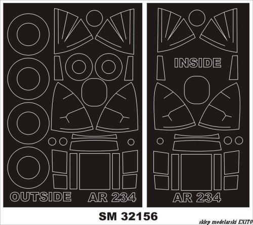 Przejdź do produktu MONTEX SM32156 - 1:32 Arado Ar 234
