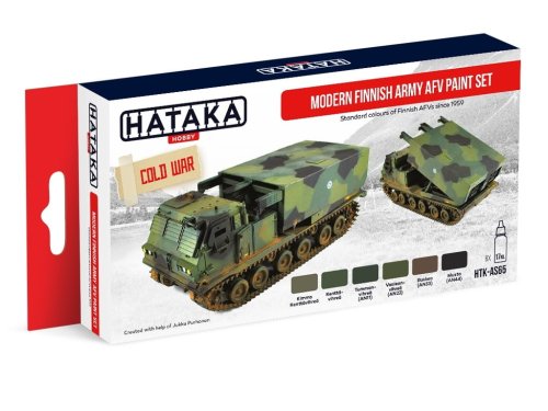Przejdź do produktu HATAKA AS65 - Zestaw farb Modern Finnish Army AFV