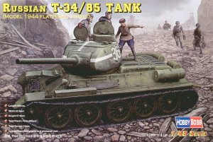 HOBBY BOSS 84807 - 1:48 Russian T-34/85 (model 1944 flattened turret) Tank