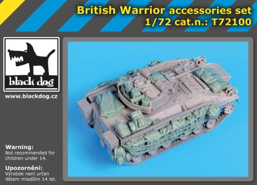 Przejdź do produktu BLACK DOG T72100 - 1:72 British Warrior accessories set