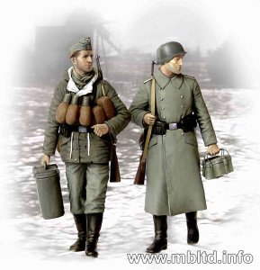 MASTER BOX 3553 - 1:35 Supplies at last! German soldiers 1941-1945