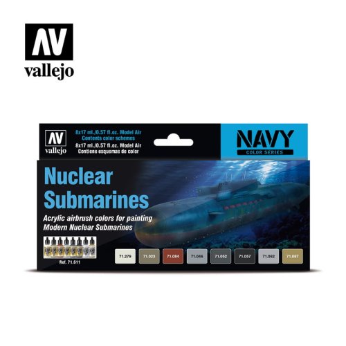 Przejdź do produktu VALLEJO 71611 - Nuclear Submarines - Model Air Set