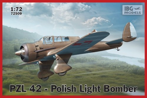 Przejdź do produktu IBG 72509 - 1:72 PZL 42 - Polish Light Bomber