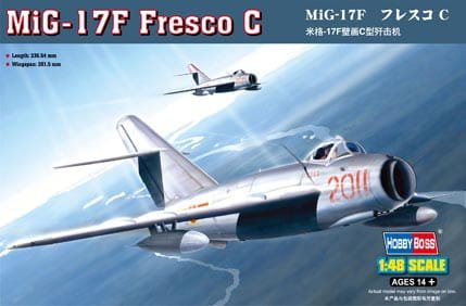 Przejdź do produktu HOBBY BOSS 80334 - 1:48 MiG-17 F Fresco C