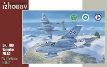 Przejdź do produktu SPECIAL HOBBY 72281 - 1:72 DH 100 Vampire FB Mk.52 - In Northern Skies