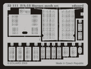 EDUARD 32111 - 1:32 F-18 mesh set