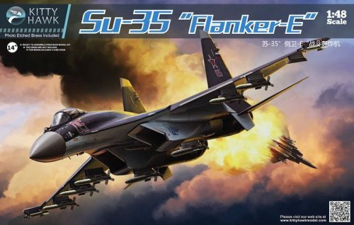 Przejdź do produktu KITTY HAWK 80142 - 1:48 Sukhoi Su-35 Flanker E