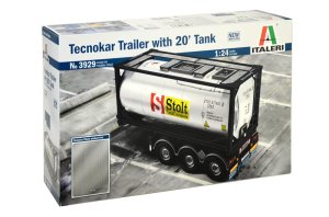 ITALERI 3929 - 1:24 Tecnokar Trailer with 20 Tank