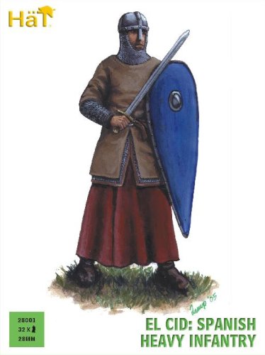 Przejdź do produktu HAT 28001 - 28 mm - El Cid Spanish Heavy Infantry
